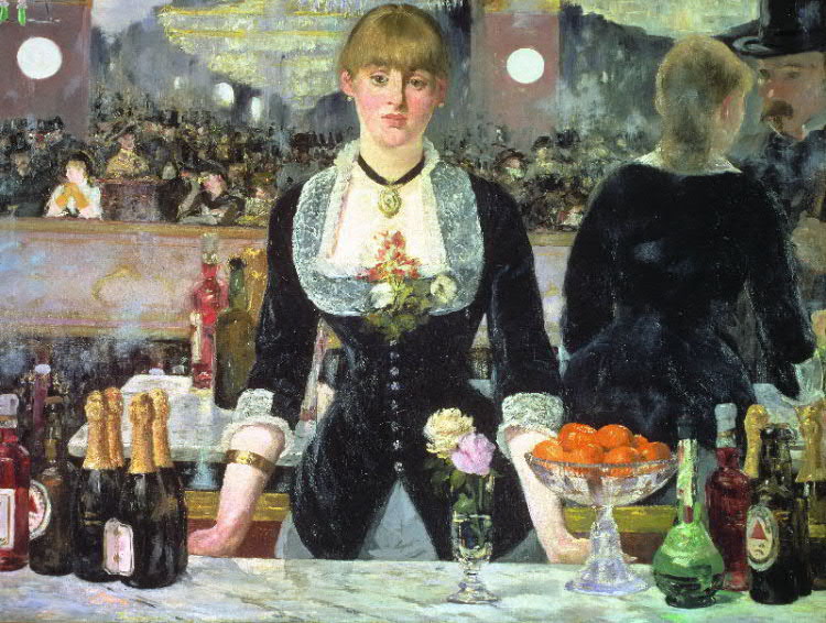 Manet, Bar alle Folies-Berg�re, Londra, Courtauld Institute Galleries